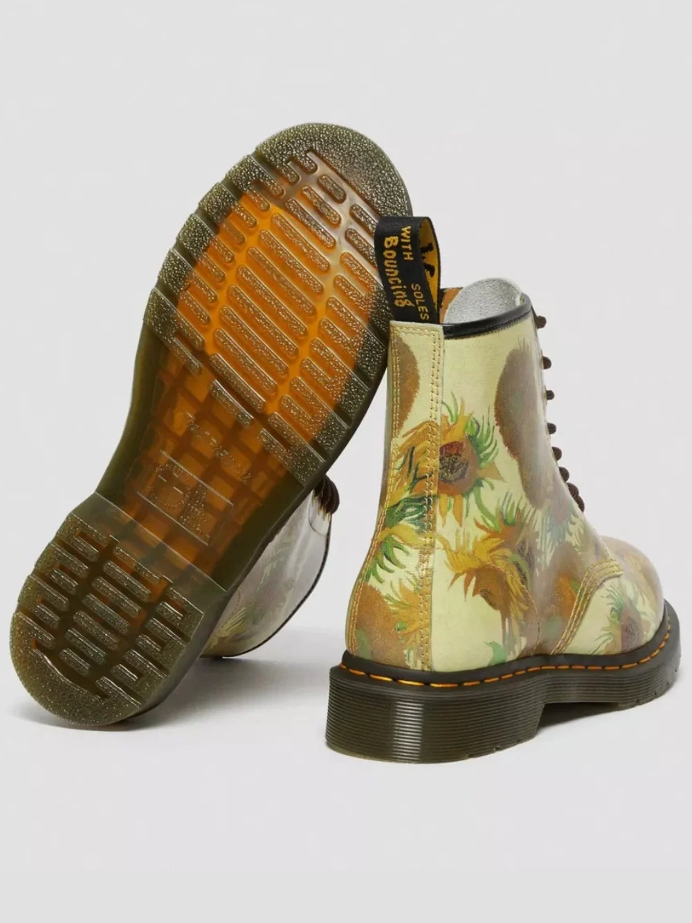Dr. Martens 1460 The National Gallery Van Gogh Sunflowers Mens size 10 NEW!!!
